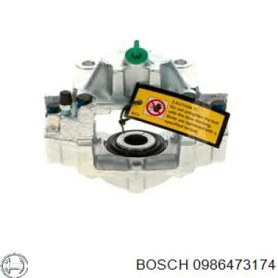 Супорт гальмівний задній лівий 0986473174 Bosch