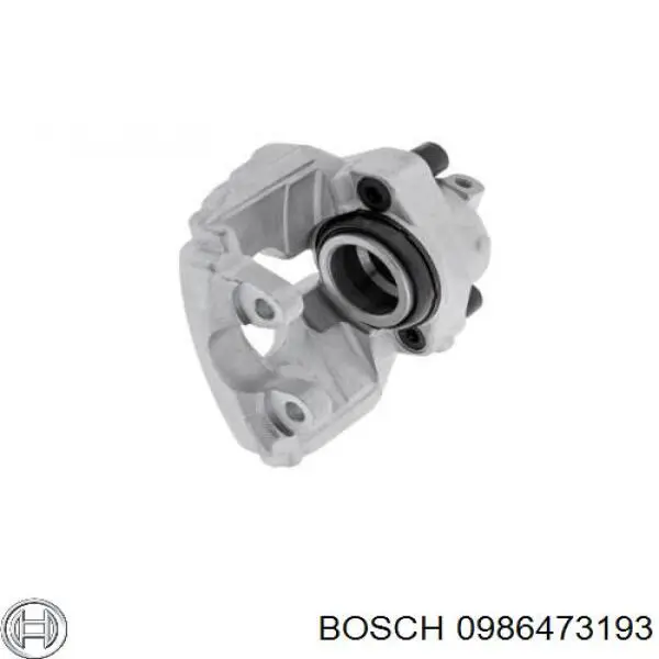 Купити 0986473193 Bosch Супорт гальмівний передній лівий