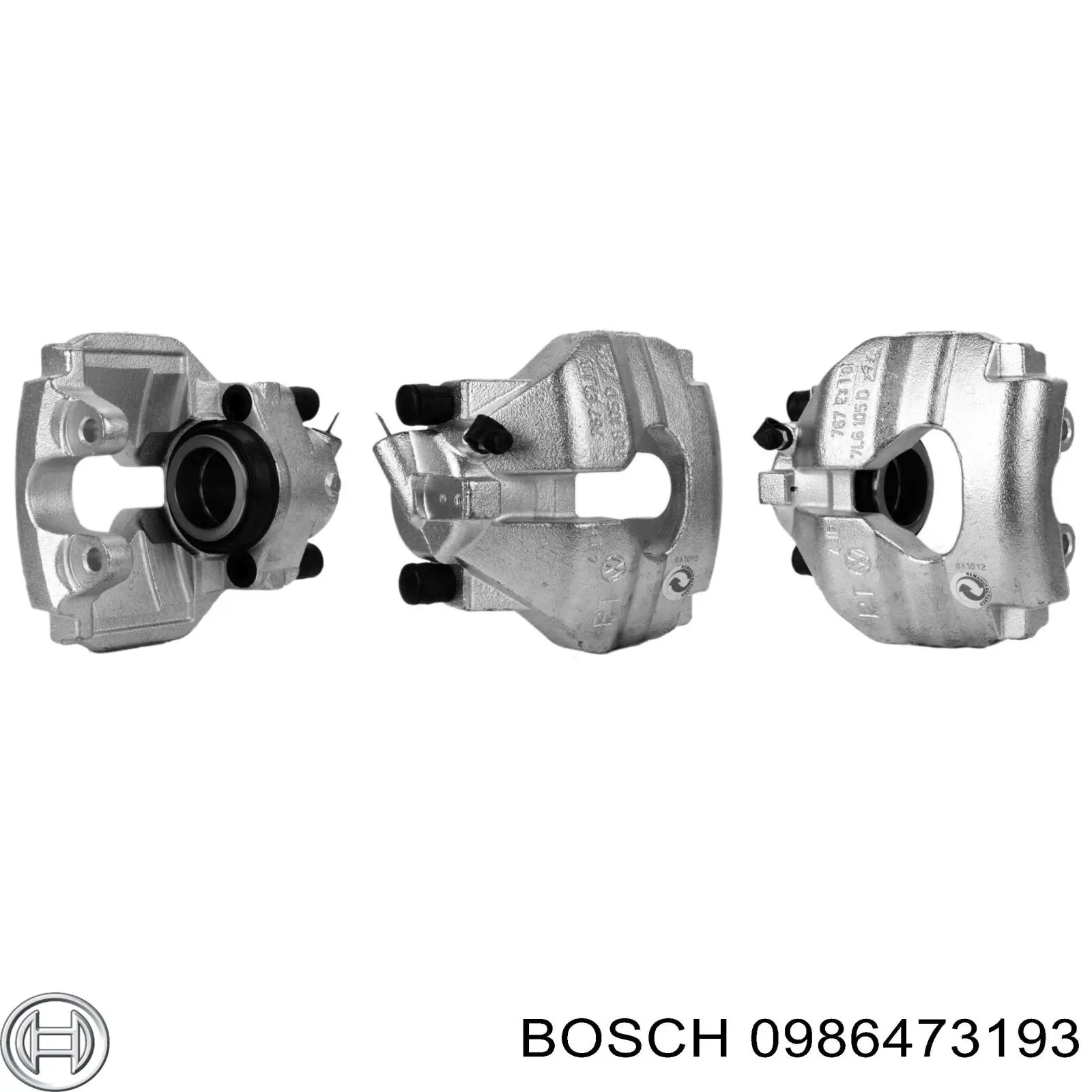 Супорт гальмівний передній лівий 0986473193 Bosch
