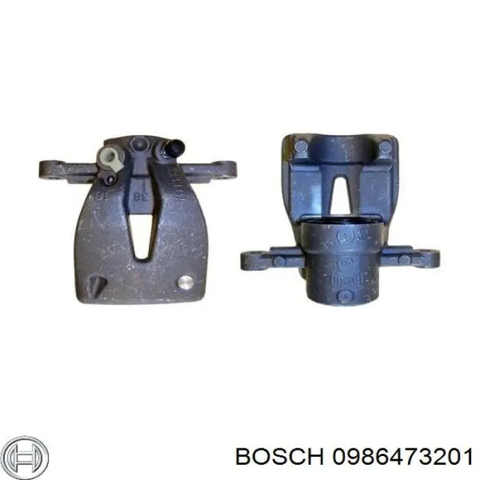 Задній гальмівний супорт лівий Bosch 0986473201