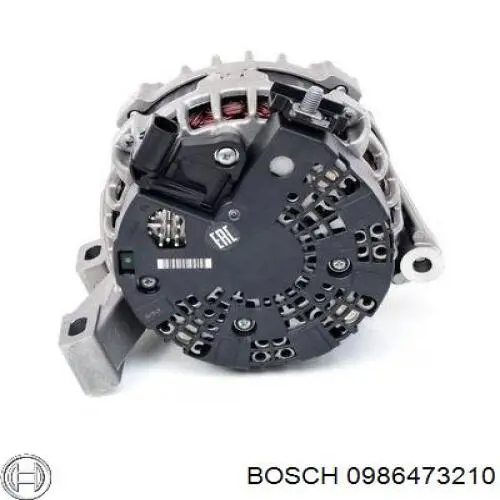 Задній гальмівний супорт лівий Bosch 0986473210