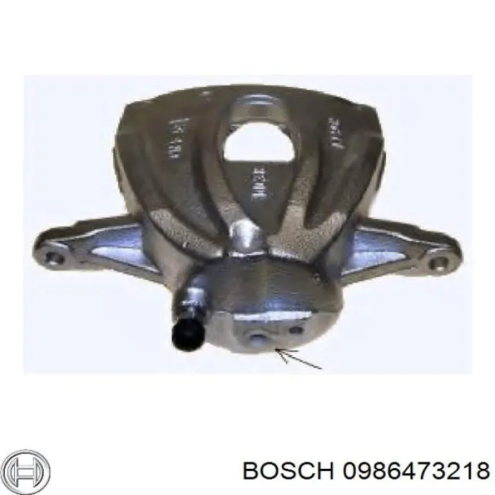 Купити 0986473218 Bosch Супорт гальмівний передній лівий