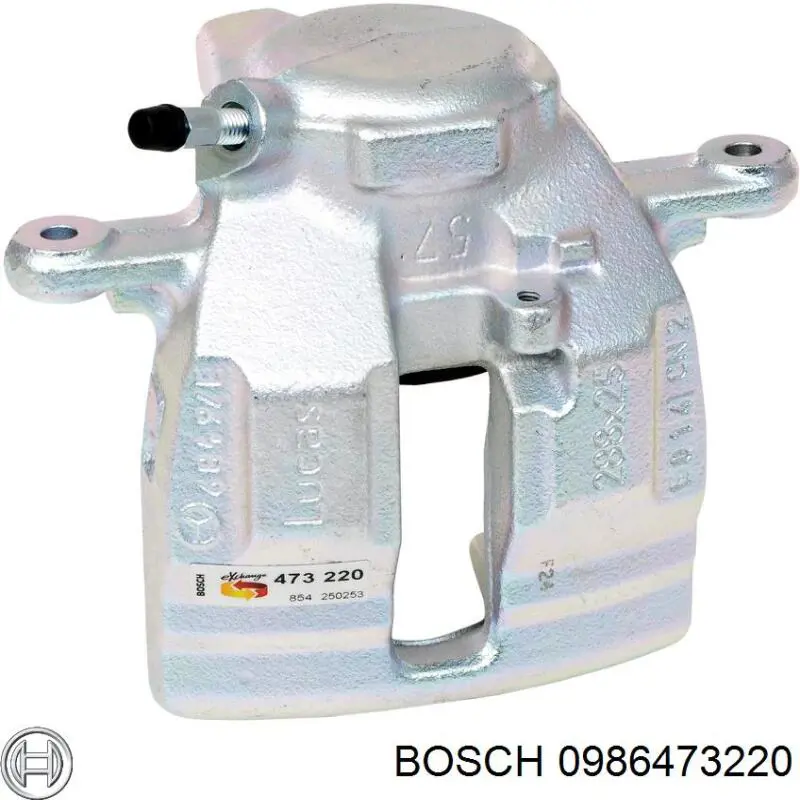 Супорт гальмівний передній лівий 0986473220 Bosch