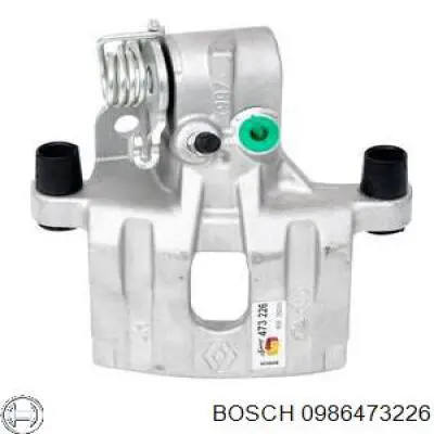 0986473226 Bosch супорт гальмівний задній лівий