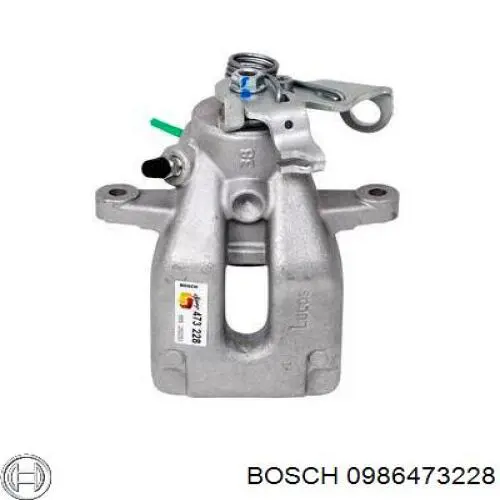 Супорт гальмівний задній лівий 0986473228 Bosch