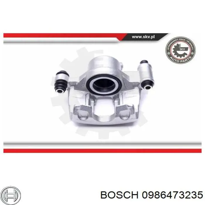 Супорт гальмівний передній лівий 0986473235 Bosch