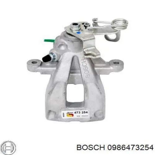 0986473254 Bosch супорт гальмівний задній лівий