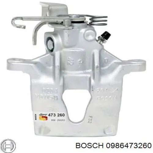 0986473260 Bosch супорт гальмівний задній лівий