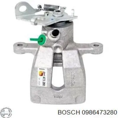 Супорт гальмівний задній лівий 0986473280 Bosch