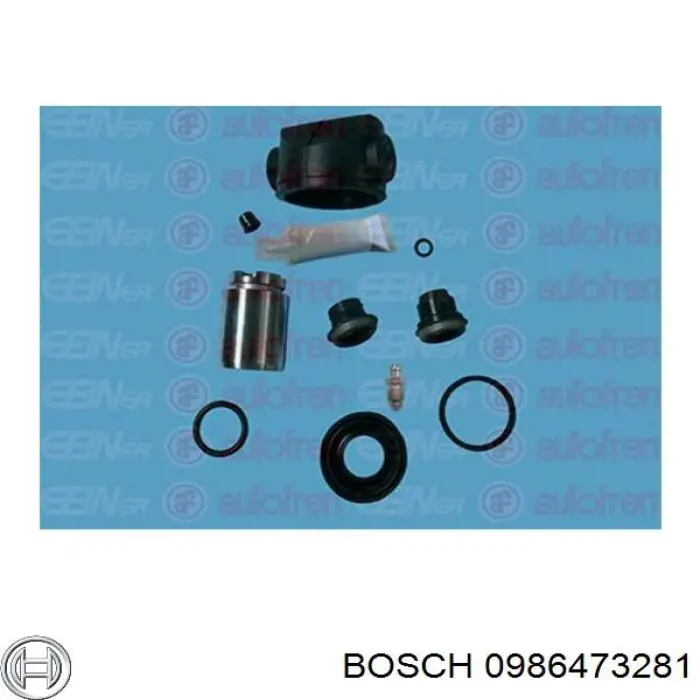 Супорт гальмівний задній лівий ABS 62193 ціна, від 76.68 USD