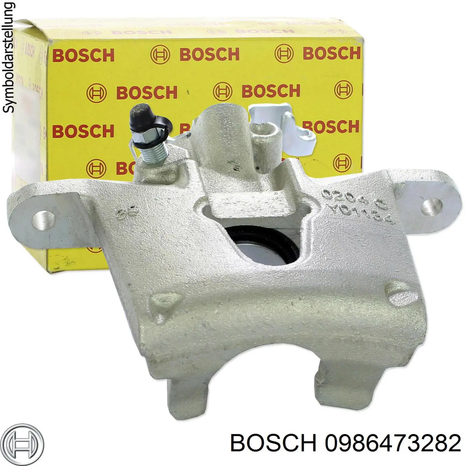 Супорт задній лівий 0986473282 Bosch
