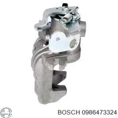 Супорт задній лівий 0986473324 Bosch