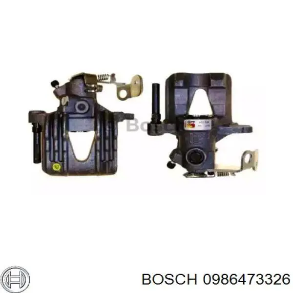 Супорт гальмівний задній лівий 0986473326 Bosch