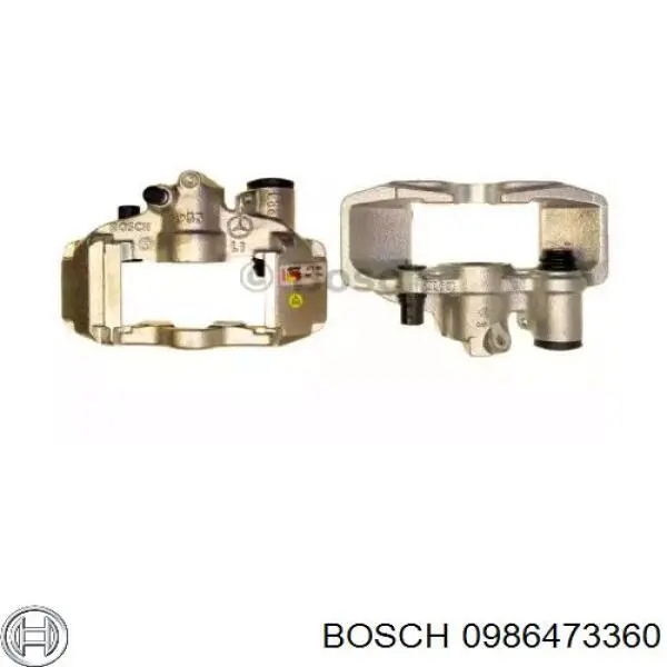 Супорт гальмівний задній правий Bosch 0986473360 ціна, від 53.18 USD