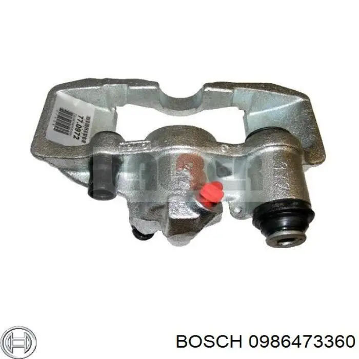 Купити 0986473360 Bosch Супорт задній правий