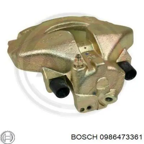 Купити 0986473361 Bosch Супорт гальмівний передній лівий