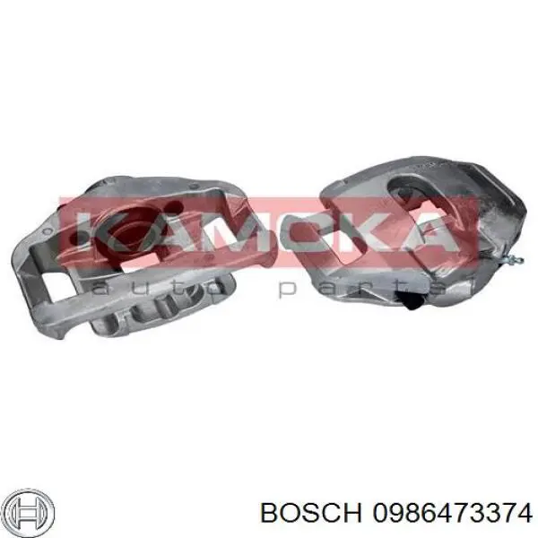 0986473374 Bosch супорт гальмівний передній лівий