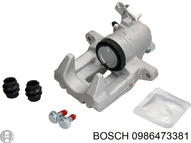 Супорт гальмівний задній лівий 0986473381 Bosch