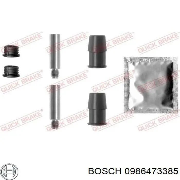 Купити 0986473385 Bosch Супорт гальмівний передній лівий