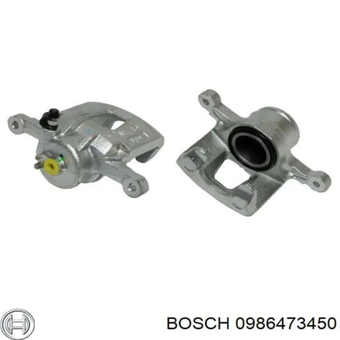 Супорт гальмівний передній лівий 0986473450 Bosch