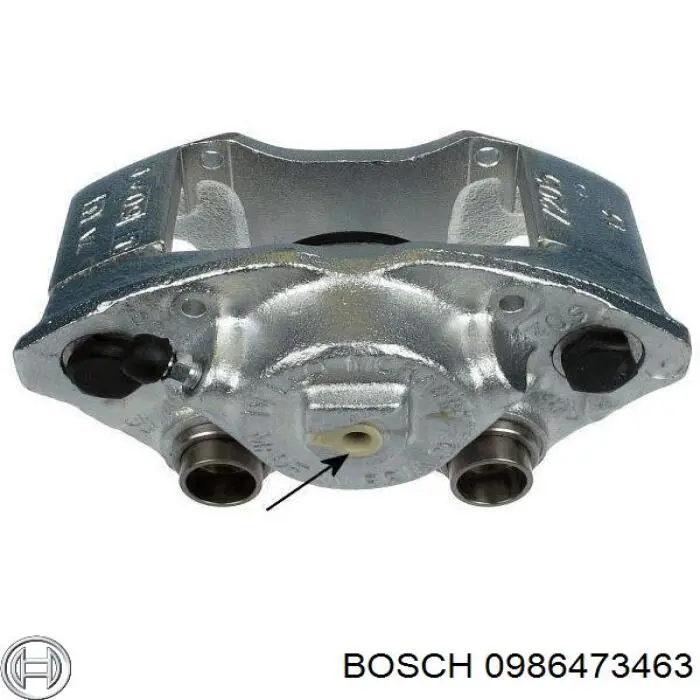 0986473463 Bosch Супорт гальмівний, передній, лівий