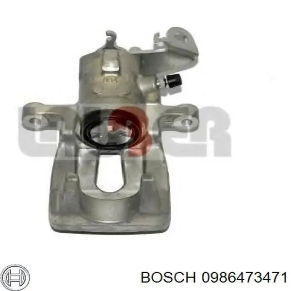 Купити 0986473471 Bosch Супорт задній лівий