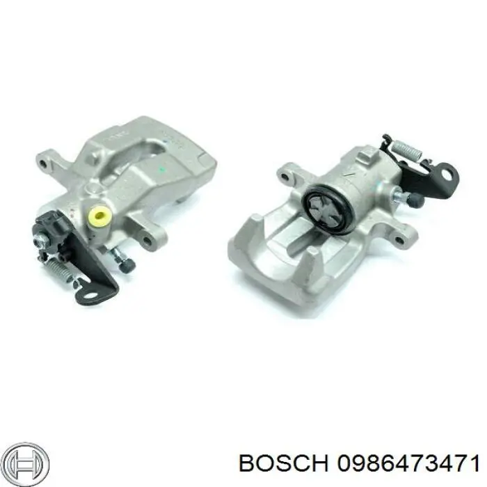 Супорт гальмівний задній лівий 0986473471 Bosch