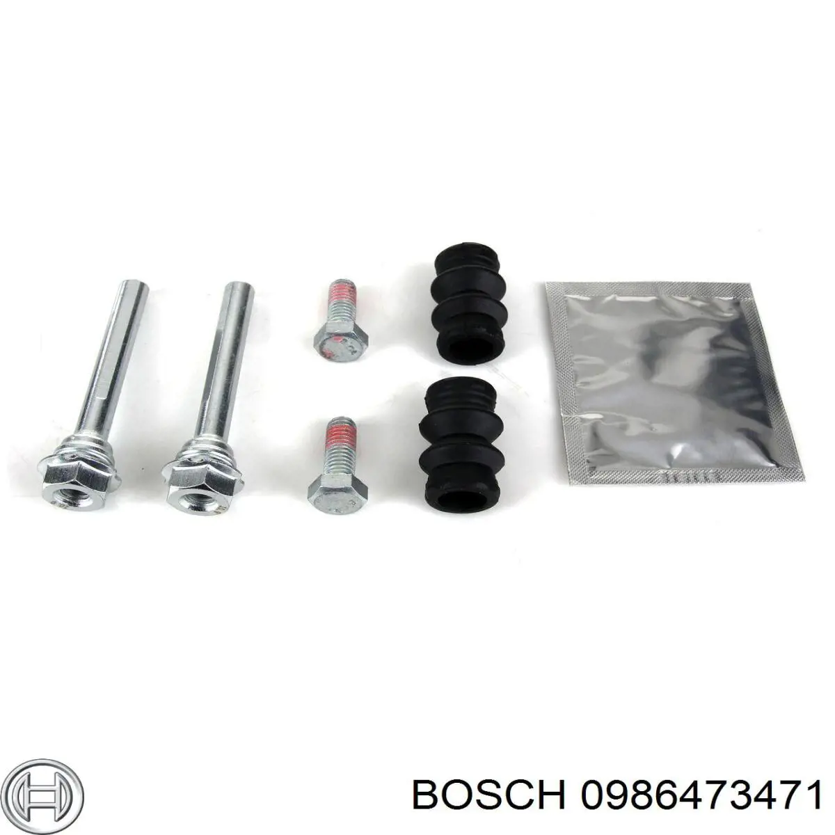 Задній гальмівний супорт лівий Bosch 0986473471