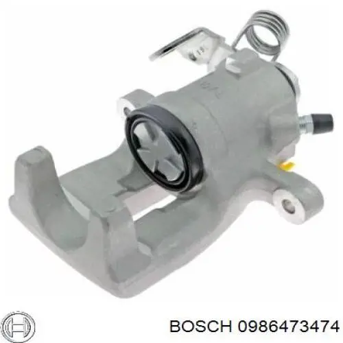Задній гальмівний супорт лівий Bosch 0986473474