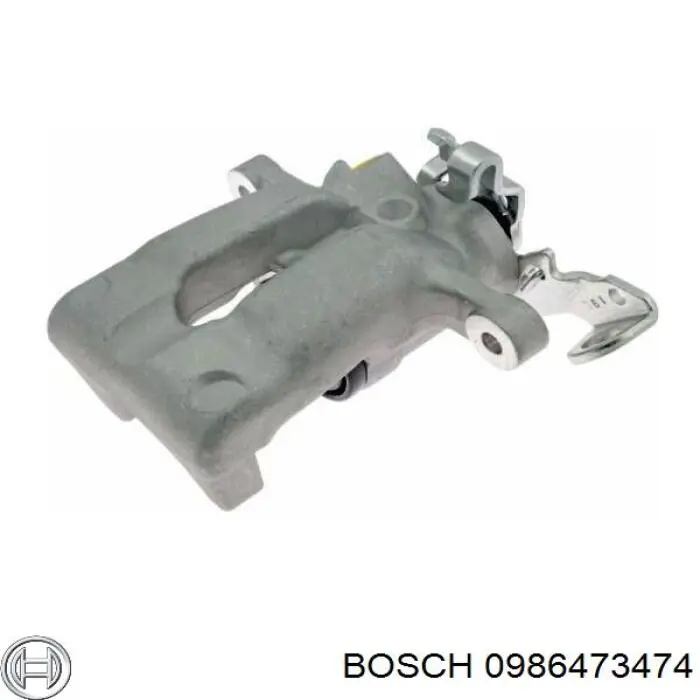 Супорт гальмівний задній лівий Bosch 0986473474 ціна, від 66.20 USD