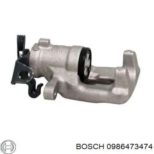 Купити 0986473474 Bosch Супорт задній лівий