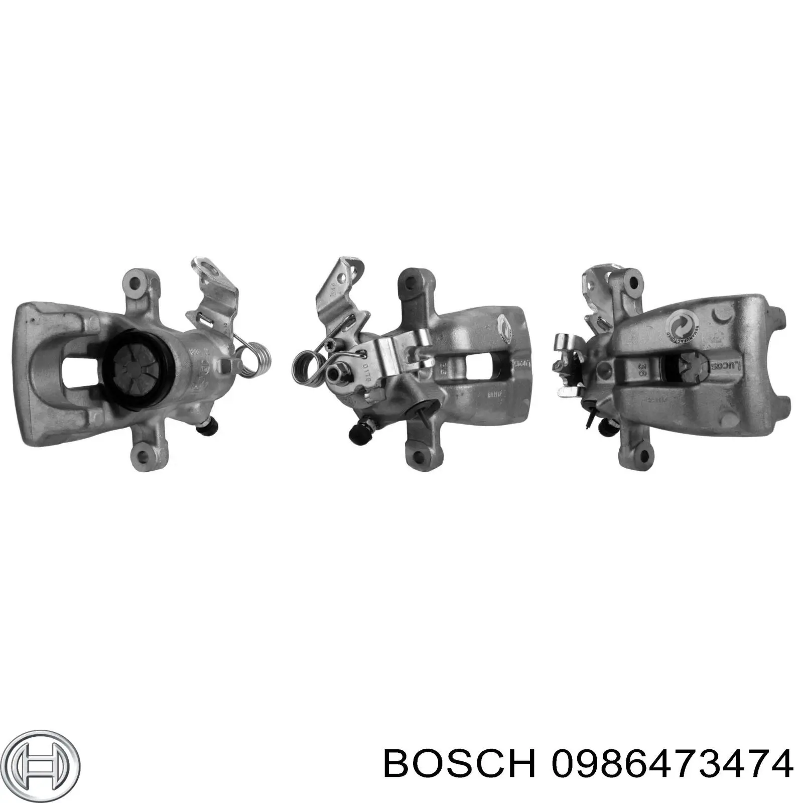 Купити 0986473474 Bosch Супорт задній лівий