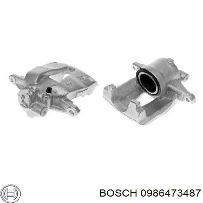 Супорт гальмівний передній лівий 0986473487 Bosch