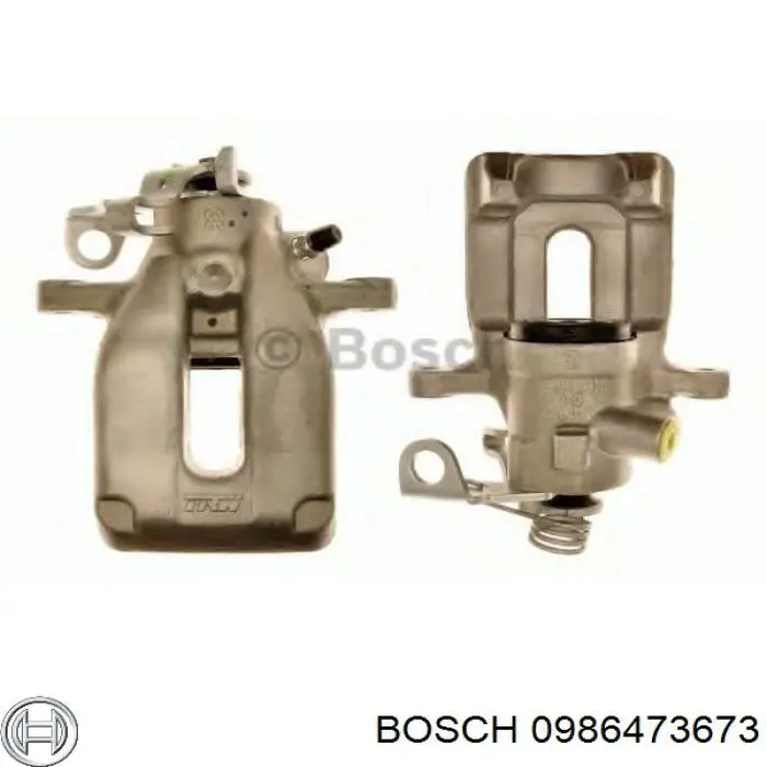 Купити 0986473673 Bosch Супорт задній лівий