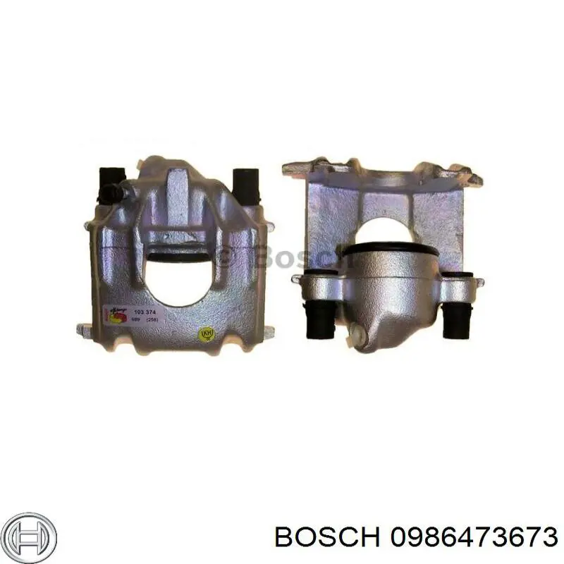 Купити 0986473673 Bosch Супорт задній лівий