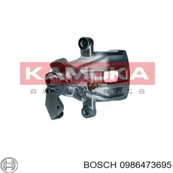 Задній гальмівний супорт лівий Bosch 0986473695