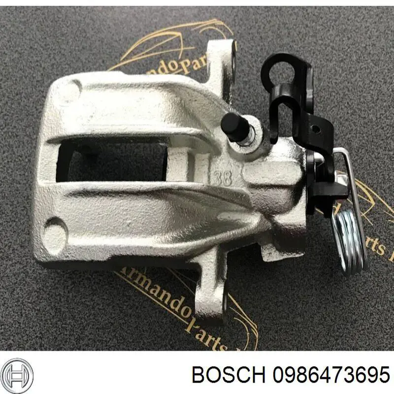 Супорт задній лівий 0986473695 Bosch