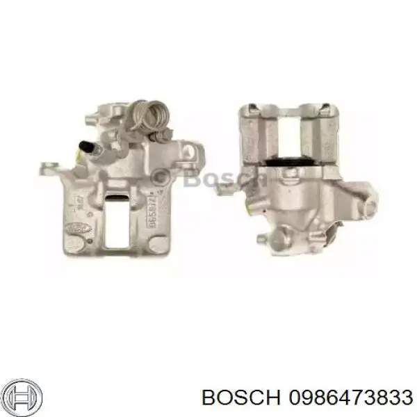 Супорт гальмівний задній правий Bosch 0986473833