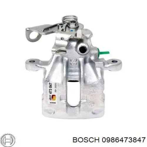 0986473847 Bosch супорт гальмівний задній правий