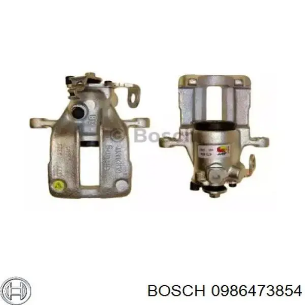 Супорт гальмівний задній лівий 0986473854 Bosch