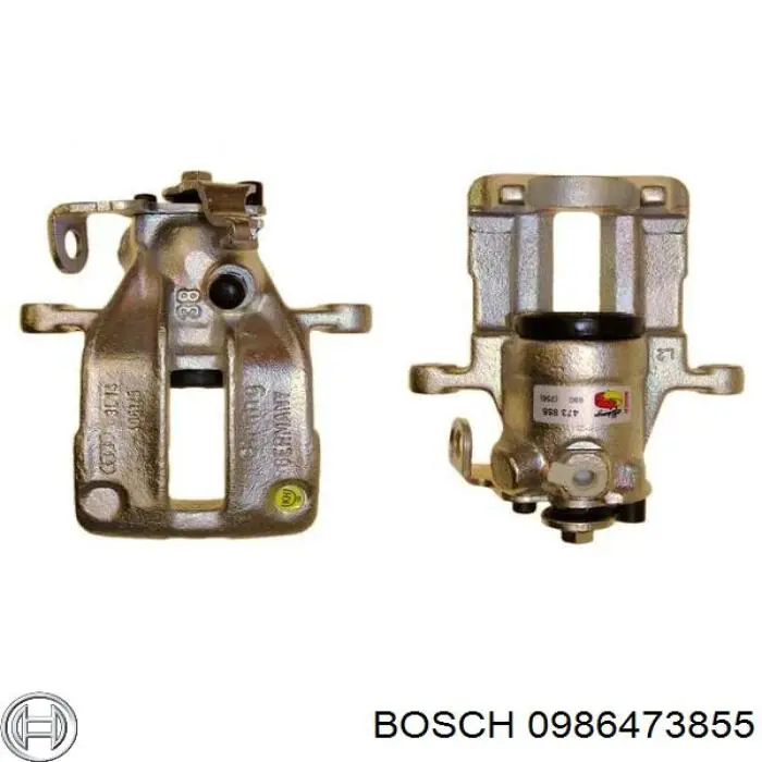 0986473855 Bosch супорт гальмівний задній правий