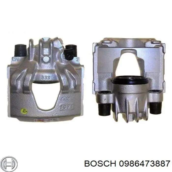 0986473887 Bosch супорт гальмівний передній лівий