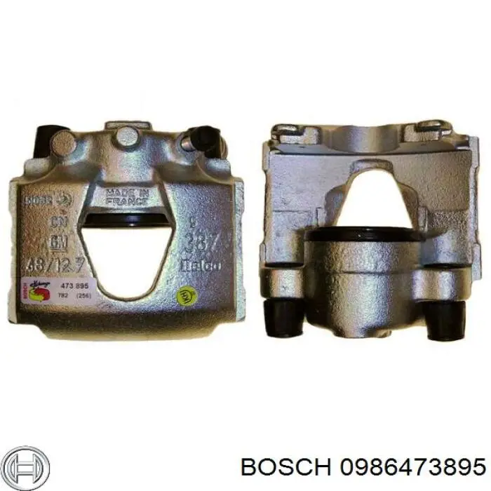 Супорт гальмівний передній лівий 0986473895 Bosch