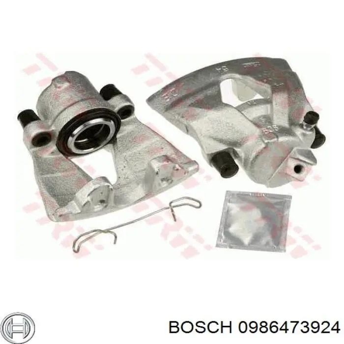 Купити 0986473924 Bosch Супорт гальмівний передній правий