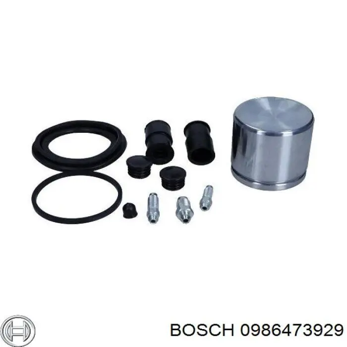 Купити 0986473929 Bosch Супорт гальмівний передній лівий