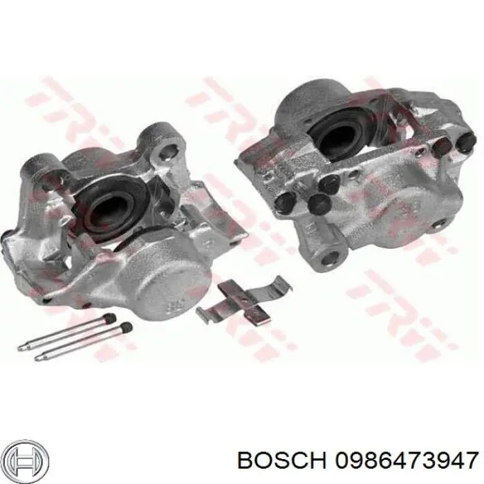 Супорт гальмівний задній лівий Bosch 0986473947 ціна, від 57.08 USD
