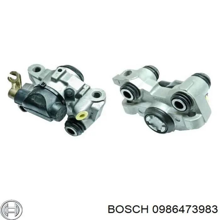 Супорт гальмівний задній лівий Bosch 0986473983 ціна, від 124.01 USD