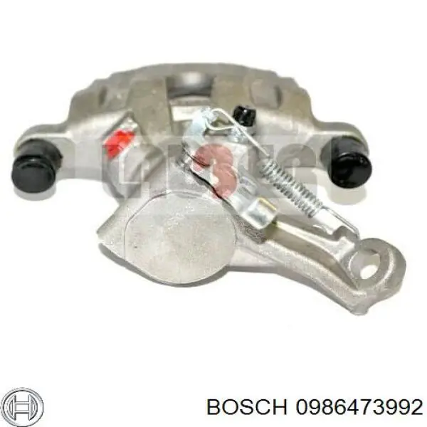 Купити 0986473992 Bosch Супорт задній лівий