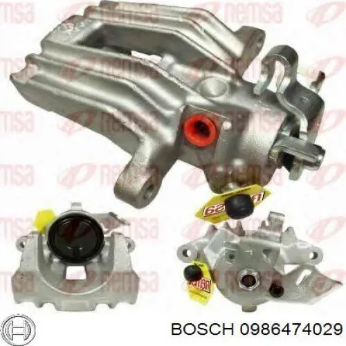 Супорт задній правий 0986474029 Bosch