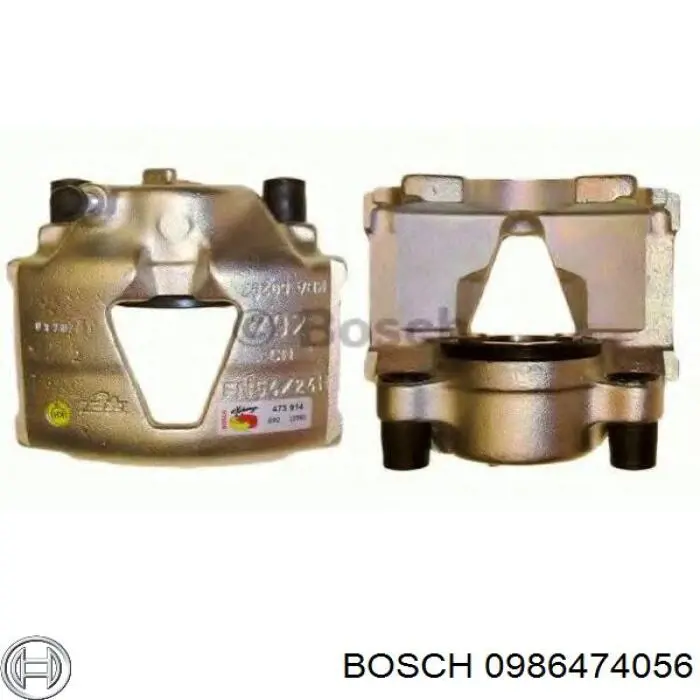 0986474056 Bosch Супорт гальмівний задній правий